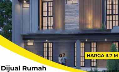 Rumah Dijual di Manyar Jaya Surabaya Kota Row 3 Mobil