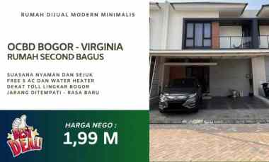 rumah dijual ocbd bogor cluster virginia