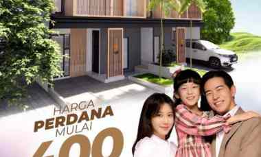 rumah dua lantai mewah harga 600 juta an