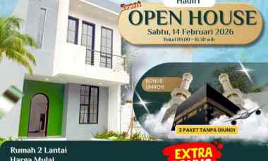 rumah dua lantai promo terbatas subsidi kpr