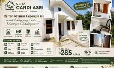 Rumah Estetik Harga Bersahabat di Prambanan
