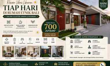 Rumah Etnik Bali di Jogja Utara, Estetik dan Strategis