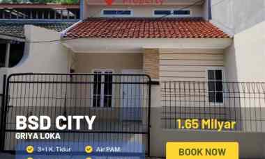 rumah full renov baru di griya loka bsd sektor 1 1
