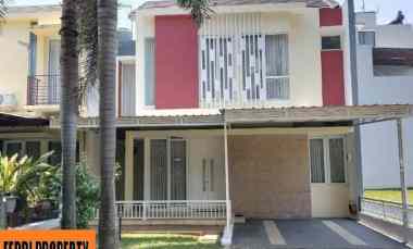 rumah furnish depan danau citra gran cibubur