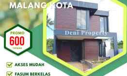 Promo Rumah Villa Murah di Butterfly Dau dekat Kampus UMM Malang