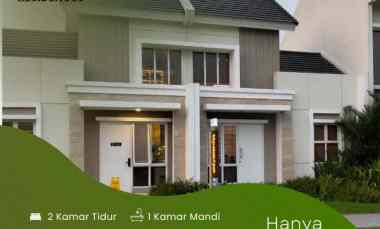 rumah hunian cluster di perbatasan tangerang selatan