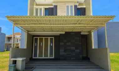 rumah imperial beach pakuwon city minimalis siap huni