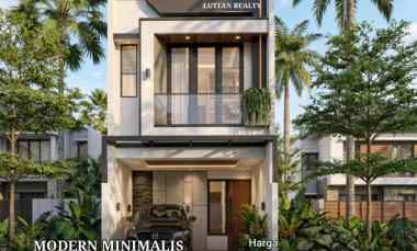 rumah jagakarsa minimalis dalam komplek