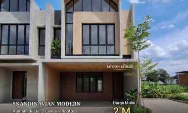Rumah Jagakarsa Skandinavian Modern dalam Premium Area