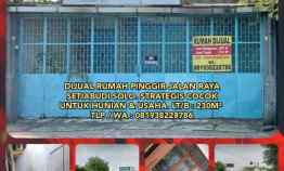 Dijual Rumah Pinggir Jalan Raya Setiabudi Solo.Strategis Cocok U/usaha