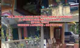 Jual Rumah Lokasi dekat Goa Maria Jatiningsih jl Godean Sleman Yogyak