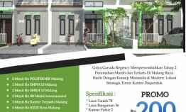 Promo Rumah Cluster Murah Pinggir Kota di Griya Garuda dekat Dispenduk
