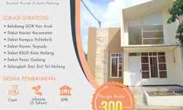 Rumah Murah Harga 300 juta di Buring Kota Malang Permata Annisa