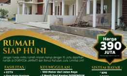 Rumah Murah Ready Stok 300 Jutaan dekat Kantor Terpadu Kota Malang