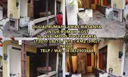 Dijual Rumah Lawas Bekas Rumah Kost di jl. Kyai Mojo Jetis Yogyakarta