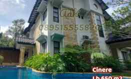 Rumah Dijual 2 Lantai Mewah dengan Kolam Renang Pribadi Dicinere Depok