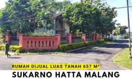 Rumah Dijual di Jl. Soekarno Hatta, Mojolangu, Kec. Lowokwaru, Kota Malang, Jawa Timur 65141