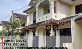Rumah Dijual Kalasan Tirtomartani jl Solo