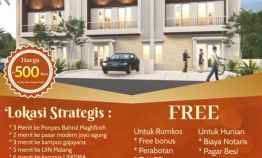 Promo Rumah Baru Murah Kawasan Kampus di Joyo Agung 3 Kota Malang