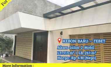 rumah kebon baru tebet