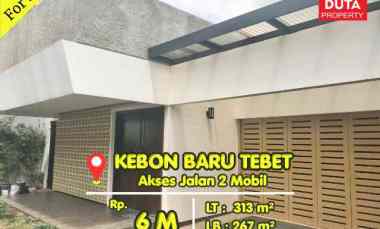Rumah Dijual di Kebon Baru Tebet
