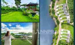 Rumah Cantik dan Privat Hadap ke Danau di Sawangan, Depok, Tanah Luas