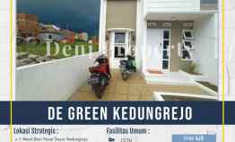 Promo Rumah Murah Selangkah dari Exit Tol Malang De Green Kedungrejo