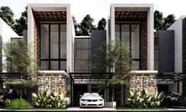 Rumah Mewah 2 Lantai Desain Modern Living di Karangploso Malang