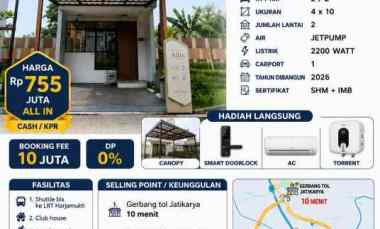 rumah keren dan strategis daerah bekasi