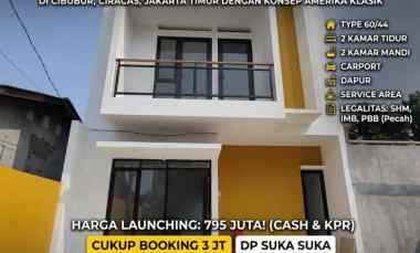 rumah klasik amerika 700 jutaan di jakarta timur