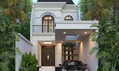 rumah konsep villa lokasi puncak tidar malang