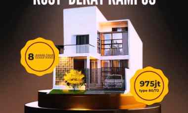 Rumah Kost Exclusive 300 M Kampus UIN 3 Kedokteran