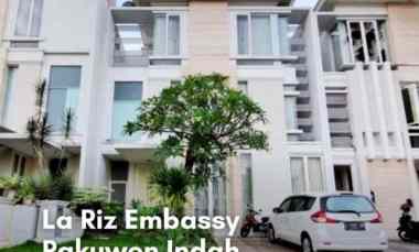 rumah la riz embassy pakuwon indah minimalis siap huni