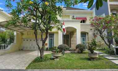 rumah laguna regency pakuwon city siap huni furnished