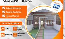 Rumah Murah Tanpa BI Checking dekat Kampus ITN Karangploso Malang