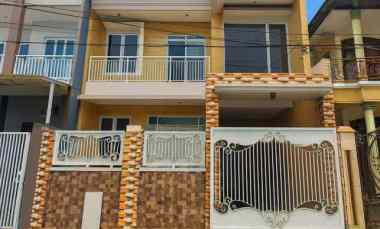 rumah lebak indah minimalis siap huni row 3 mobil