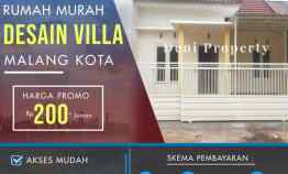 Promo Rumah Murah 200 jutaan di Prima Cluster dekat Exit Tol Kota Malang