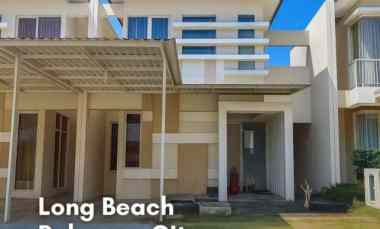 rumah long beach pakuwon city minimalis siap huni