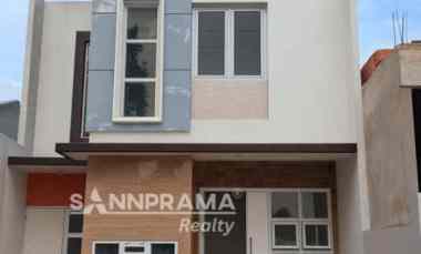 rumah luas 2 lantai di graha cinere depok bisa kpr rn