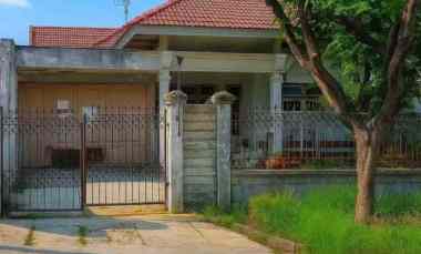 rumah manyar indah strategis hitung tanah row 3 mobil