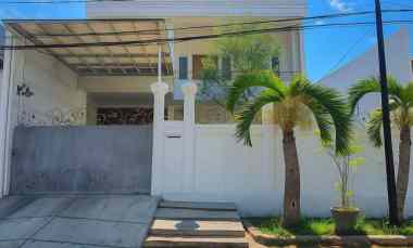 rumah manyar rejo strategis carport 2 row 3 mobil