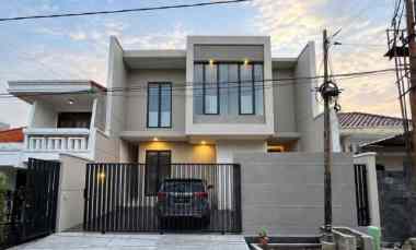 Rumah Manyar Tirtoasri NEW Minimalis Row 2 Mobil