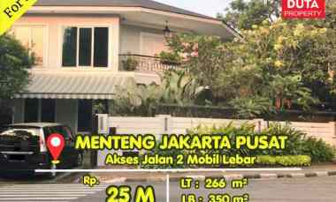 Rumah Dijual di Menteng