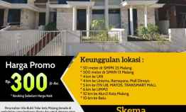 Promo Akhir Tahun Rumah Murah Villa Bukit Tidar Kawasan Elit Malang
