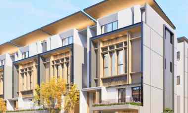 rumah mewah 3 lantai di pacific garden puri