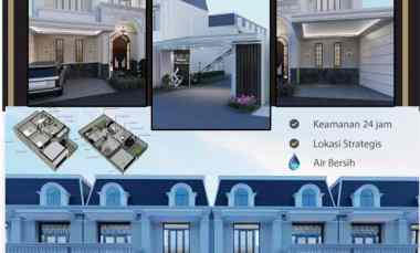 rumah mewah di villa istana bunga lobak