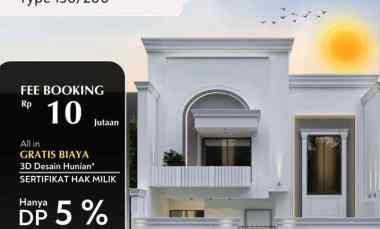 rumah mewah siap bangun di komplek pemda pekanbaru