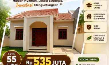 Rumah Mewah Siap Huni Shm Ready dekat Kampus Unnes