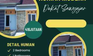 rumah minimalis 1 lantai dekat um 2