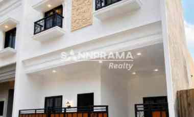 rumah minimalis classic modern di beji depok